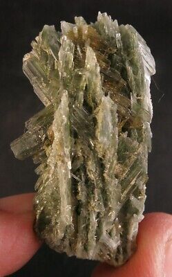 45 Carat Rare Gemmy Bluish Green Zoisite Crystals Cluster @ Pakistan