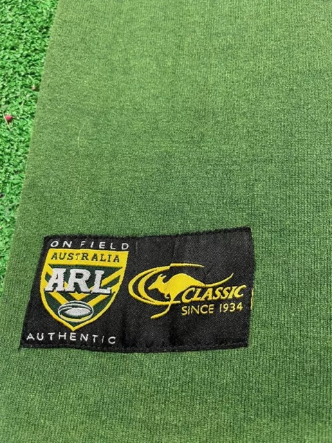 VTG Australia Kangaroos Men M 38 ARL Australian Rugby League Polo Shirt Jersey 3