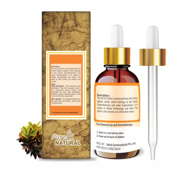 Croton {Croton Tiglium} 100% Naturel Huile Essentielle 15ml-5000ml] 2