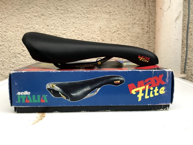 Selle Italia - Max Flite Richard Virenque 1997 - Ancien / Vintage / Old School - Équipements vélos
