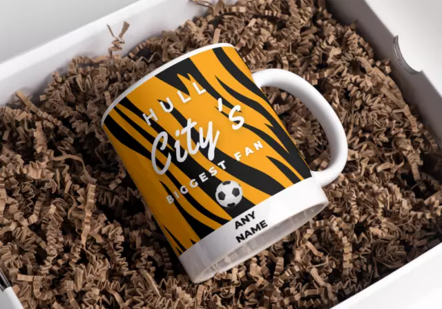 Personalised Hull City 11oz Mug
