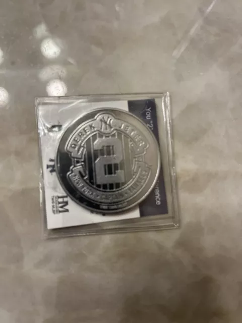 DEREK JETER Day 9/7/14 Commemorative Coin Turn 2 Foundation NY Yankees SGA 2014