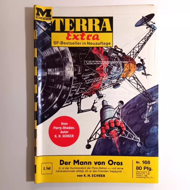 Terra Extra 168, Der Mann von Oros - K. H. Scheer | Moewig