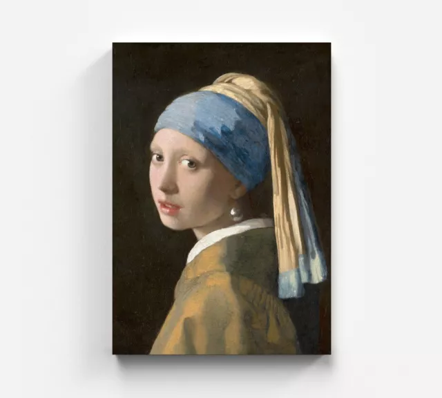 Leinwandbild Johannes Vermeer Wandbild Das Mädchen dem Perlenohrring Leinwand