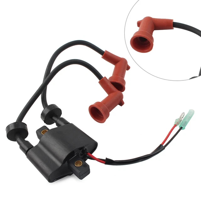 Boat Ignition Coil Assy for Yamaha Outboard 9.9-15hp 6B4-85570-00 6B4-85530