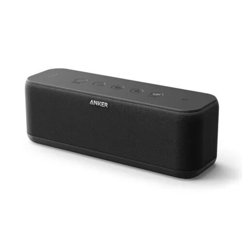 Anker SoundCore Boost Bluetooth Lautsprecher, 20W mit Bass Up, 12 Std. Micro-USB