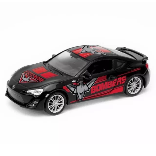 AFL Toyota Model Car - Essendon Bombers - Toy Car Collectible -  In Gift Box