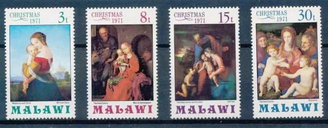 [BIN16649] Malawi 1971 Christmas good set very fine MNH stamps