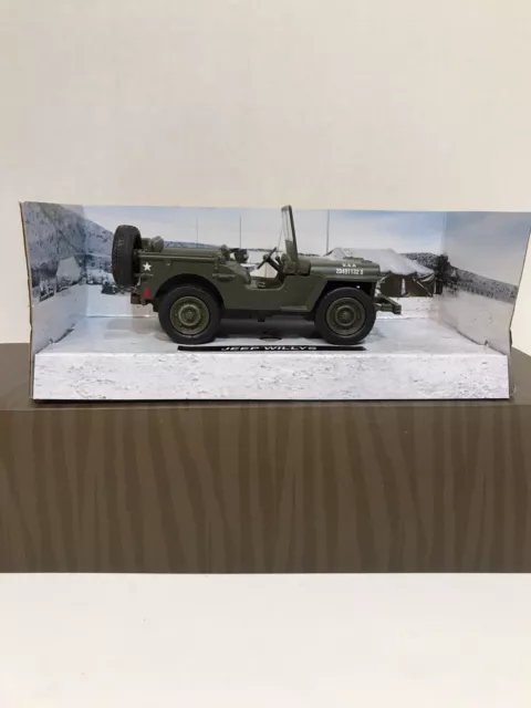 New Ray NMMM 1941 Military Jeep Willys & Chevy Flatbed SS61050A w/COA NIB