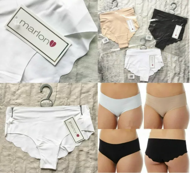 Ladies Bikini Briefs 5 Pack No Vpl No Panty Lines Underwear Stretch Size  8-18