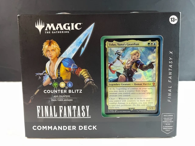 MAGIC THE GATHERING Final Fantasy X Counter Blitz Commander Deck Ages ...