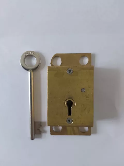 Original Chubb Post Box Lock Lamp Post Box Post office Royal Mail GPO 1 key