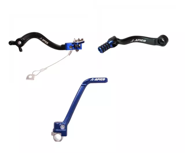 New KTM SX 85 TC 85 18 19 20 Rear Brake & Gear Kickstart Pedal Lever Set Blue