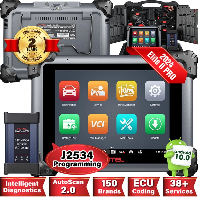 Escáner De Diagnóstico Bidireccional Autel MaxiSYS Elite OBD2