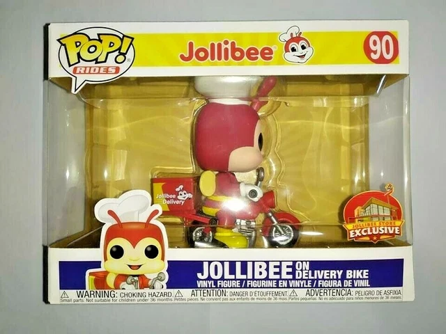 funko pop jollibee on delivery bike