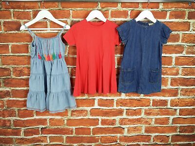 Girl Bundle Age 2-3 Years M&Co Kids Next Dress Set T-Shirt Sun Denim Summer 98Cm