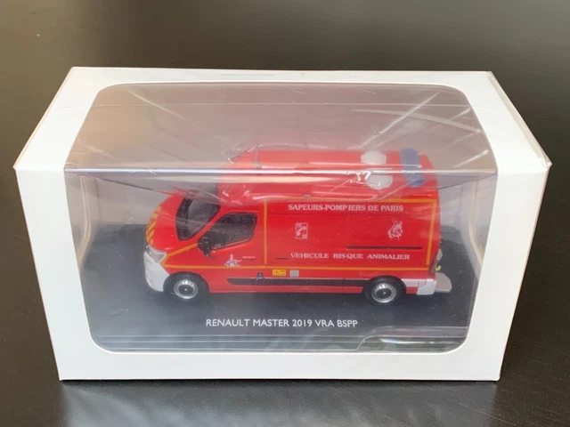 Eligor 1/43 Renault Master BSPP Pompiers 2019 - Neuf Sous Boîte