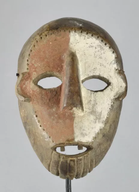 Beau petit Masque Ubangi NGBAKA Congo Mask African Tribal Art Africain 1641