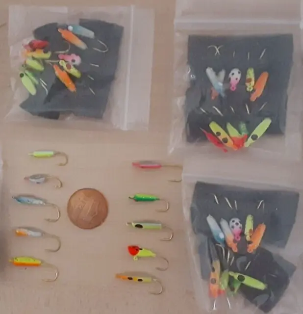 SPITZFIRE PANFISH JIGS - Through the Ice or Open Water! The best there is!  $1.75 - PicClick