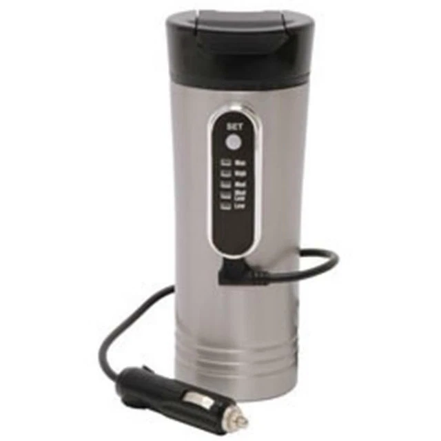 RoadPro RP0719 12-Volt 15oz. Premium Heated Travel Mug
