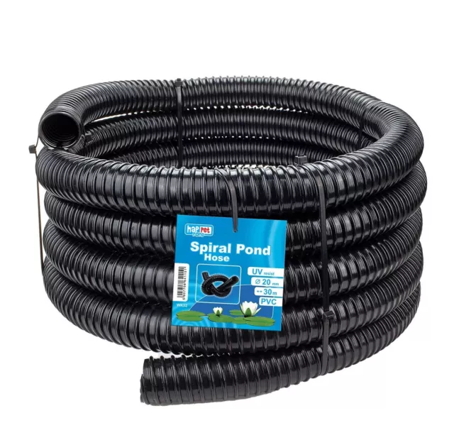 Schwarz Welliger Flexibler Teichschlauch Fisch Gartenfilter Pumpe Marine Flexi Rohr