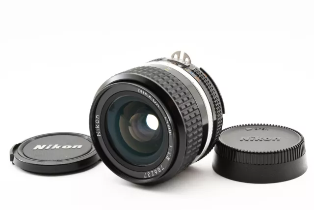 ⛄ Nahe Mint ⛄ Nikon Ai-s Ais Nikkor 24mm F/2.8 Mf Breit Objektiv Aus Japan