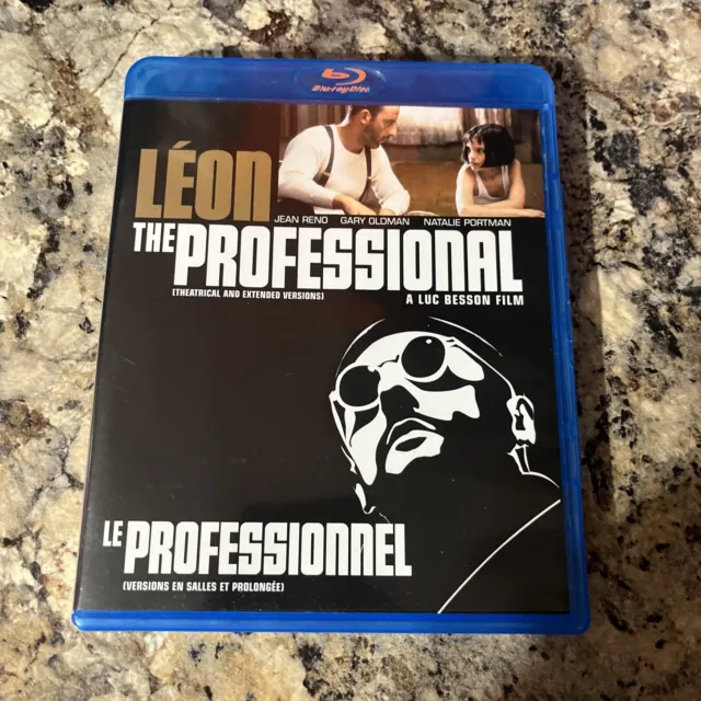 Leon:The Professional (Blu-ray Disc, 2009) Jean Reno, Natalie Portman, Bilingual