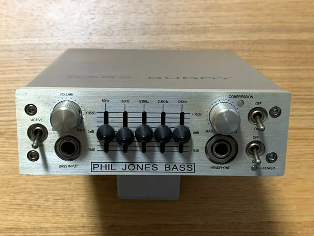 PHIL JONES BASS Buddy Bass Guitar Effect Preamp with Power