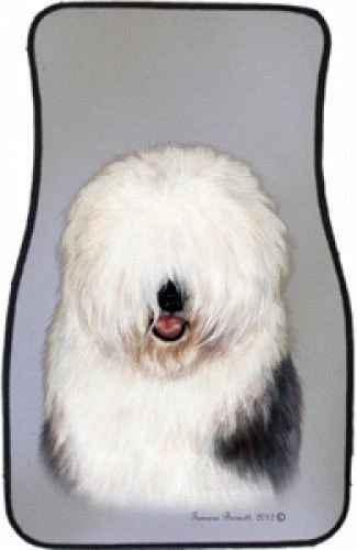 Old English Sheepdog Car Floor Mats Pair (TB) 36129