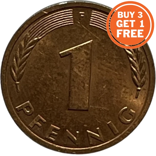 1 German Pfennig - Choose The Date - From 1950-1996 - Germany