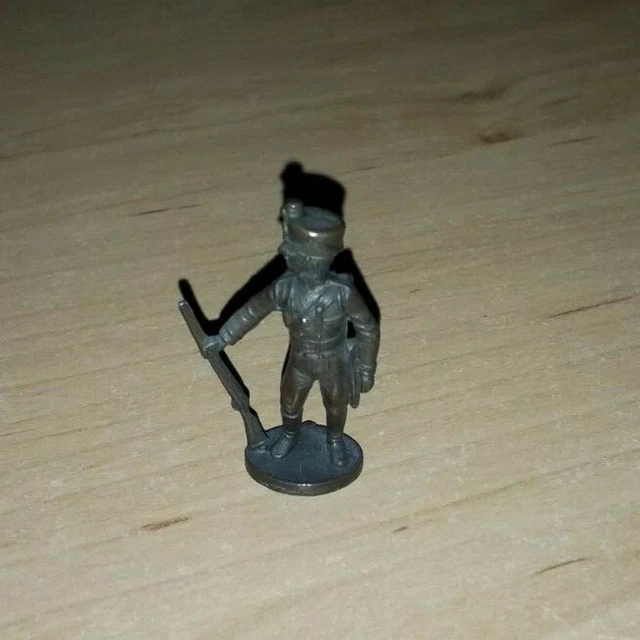 SOLDATINO METALLO PRUSSIANO Soldato Cacciatore Sorpresina Kinder EUR 4
