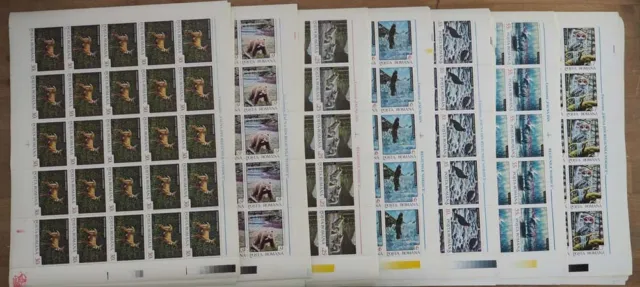 1992 Rumänien; 400 Serien nordische Tiere, postfrisch/MNH, MiNr 4836/42, ME 1200