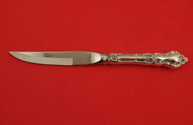 Meadow Rose by Wallace Sterling Silver Steak Knife original 8 3/8" Beveled Blade