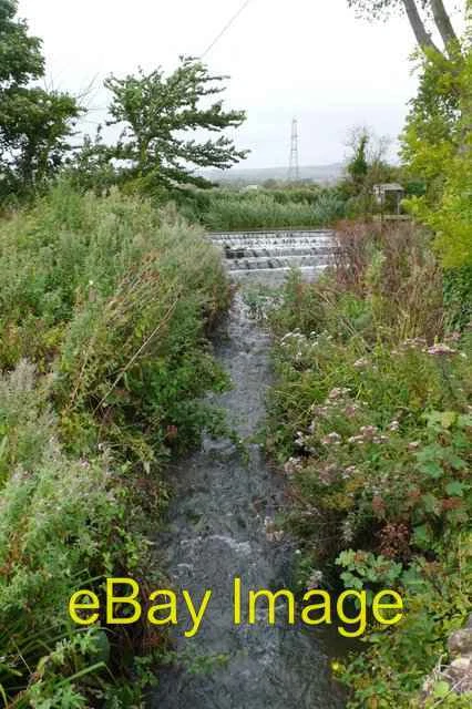 Photo 6x4 Weir at Nottington This weir is on a tributary of the River Wey c2008