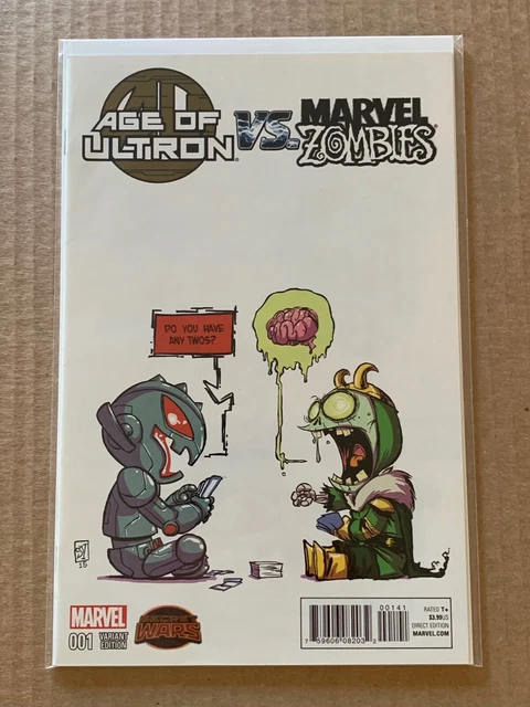 Age Of Ultron Vs Marvel Zombies #1 Skottie Young Variant Cover Secret Wars Nm
