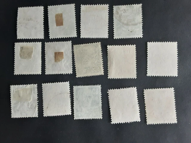 DDR Mi Nr 327-330, 332-341,alles gestempelt,siehe Photos, verschied Papiersorten 2