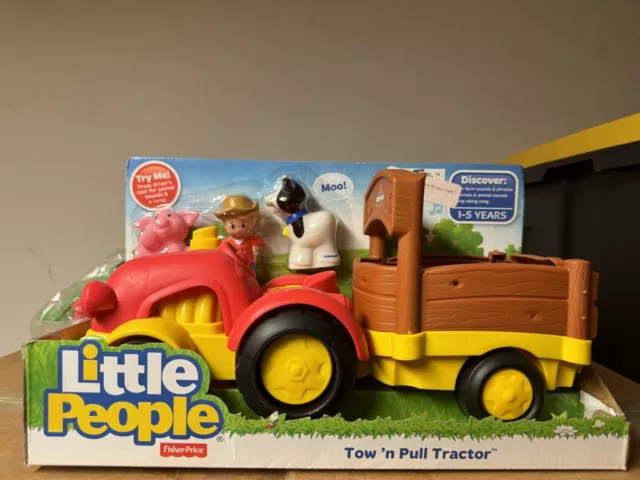 Fisher price little people farm tractor