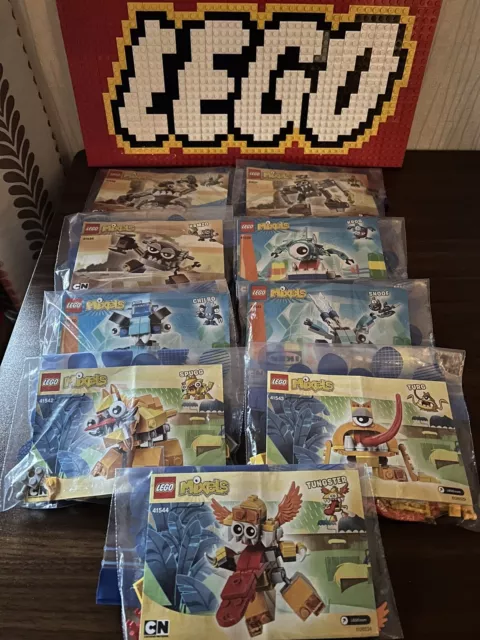 LEGO MIXELS series 5 Full Set  41536 To 41544 Retired