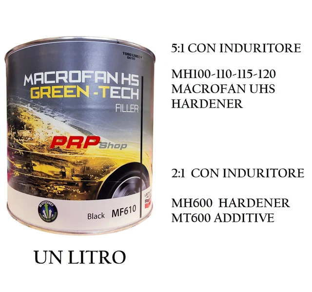 CALDART - EUROFILLER HS FONDO ACRILICO 5:1 CATALIZZATORE ML 200 - Foto 5