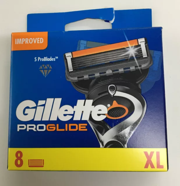 #GILLETTE PROGLIDE HERREN RASIERKLINGEN 8er-Pack Originalklingen