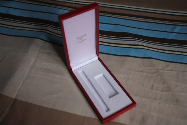 Scatola Box per accendino e penna CARTIER originale