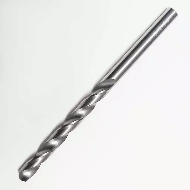 KLOT Solid Carbide Drill Bit 9.7mm-16mm 2-Flute Long Length Straight Shank K10