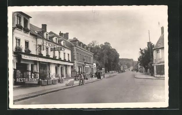 CPA Pougues-les-Eaux, Hotel Normandy