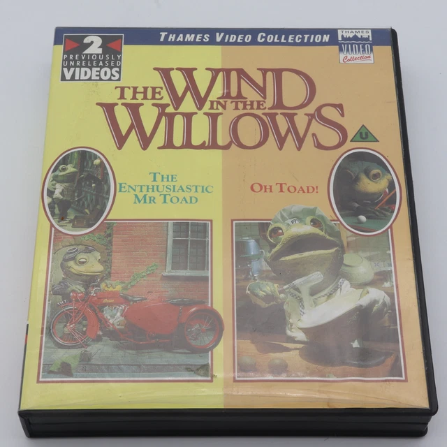 WIND IN THE Willows Vhs 2 Tapes Double Box Set £25.99 - PicClick UK