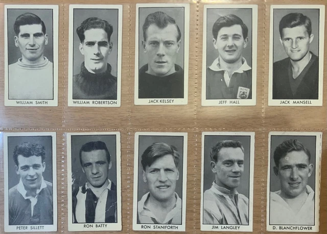 Handelskarten. """Adventure"" D.c. Thomson 1957 Fussballstars 16/48 Katze £ 40 Scan