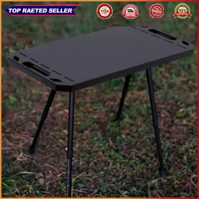 Folding Camping Table Lightweight Side Table Portable Tactical Table for Outdoor