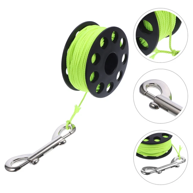 Mothiness Alomejor Moulinet de plongée Bobine de Ligne de Plongée 150ft Équipement de Plongée Mothiness Alomejor Moulinet de plongée Bobine de Ligne de Plongée 150ft Équipement de Plongée