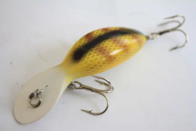 1990 HEDDON TADPOLLY White Belly Perch Pattern Trout Bass Cod Lure $35.00 -  PicClick AU