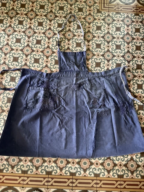 TABLIER JEANS 820 coton bio superdenim bleu Unisexe