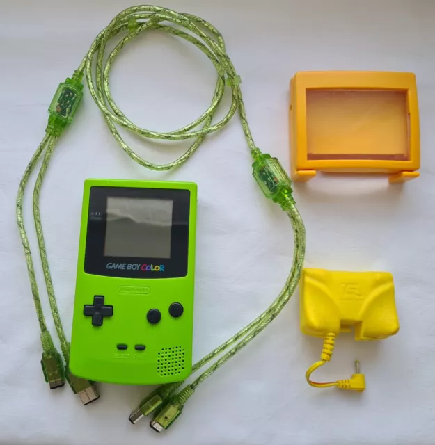 ⭐️Nintendo Game Boy Verte Pomme + Accessoires💫